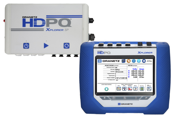 The Dranetz HDPQ Xplorer Power Quality Analyzer